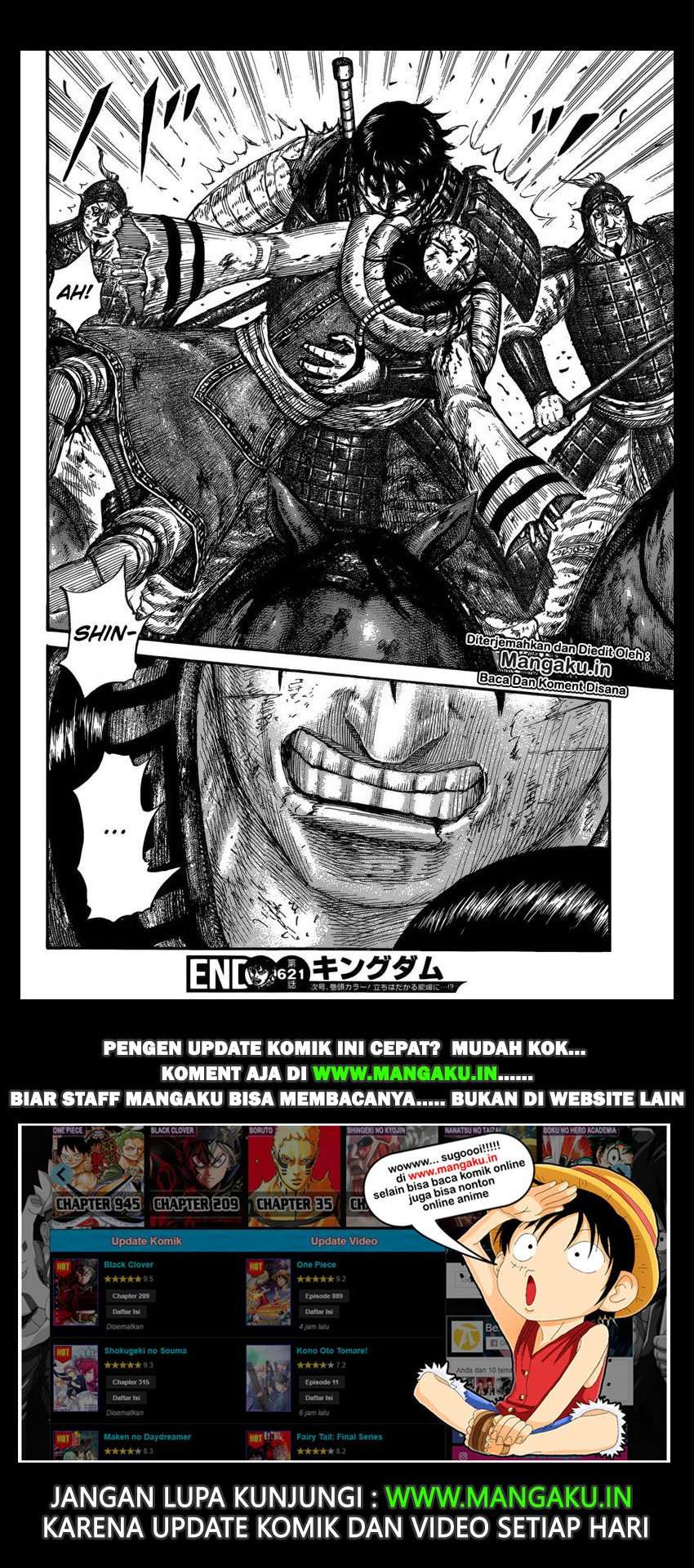 Kingdom Chapter 621 - halaman 20