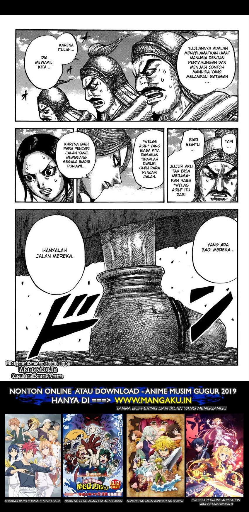 Kingdom Chapter 624 - halaman 2