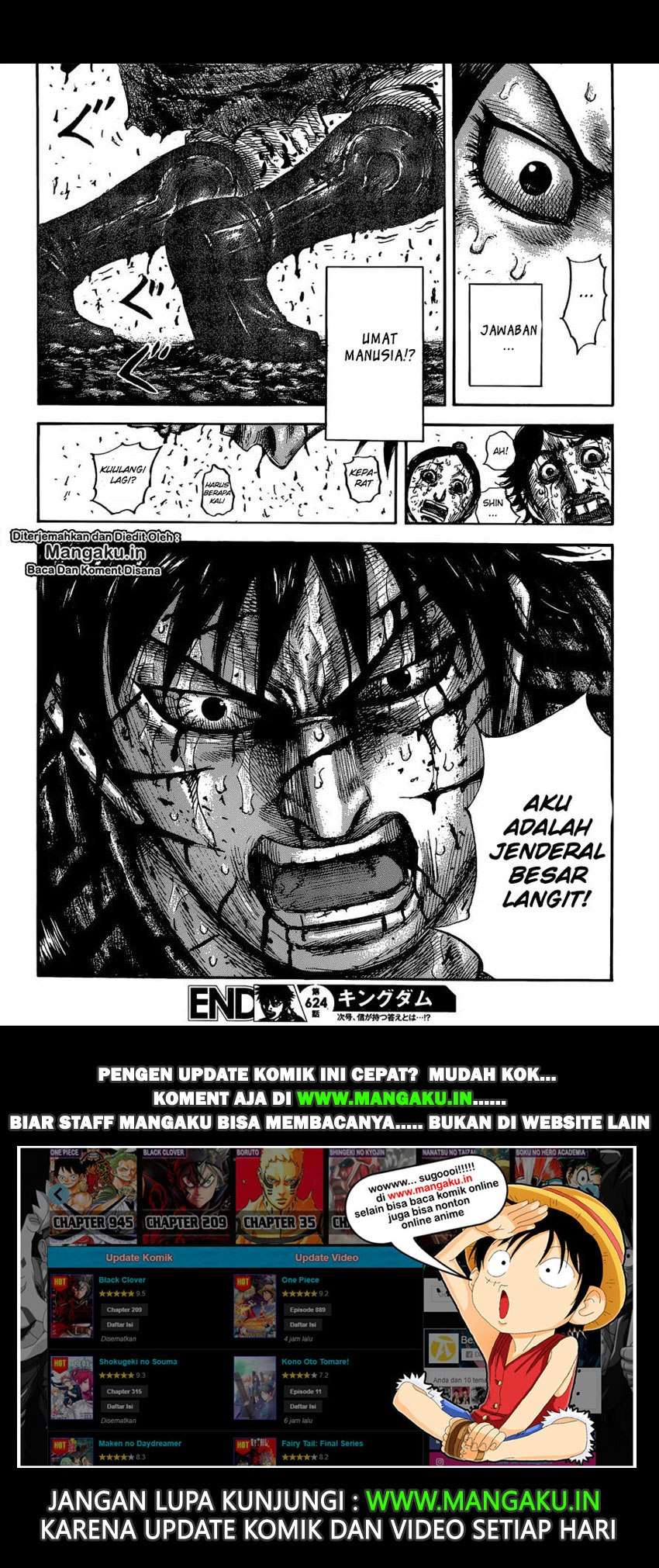 Kingdom Chapter 624 - halaman 20