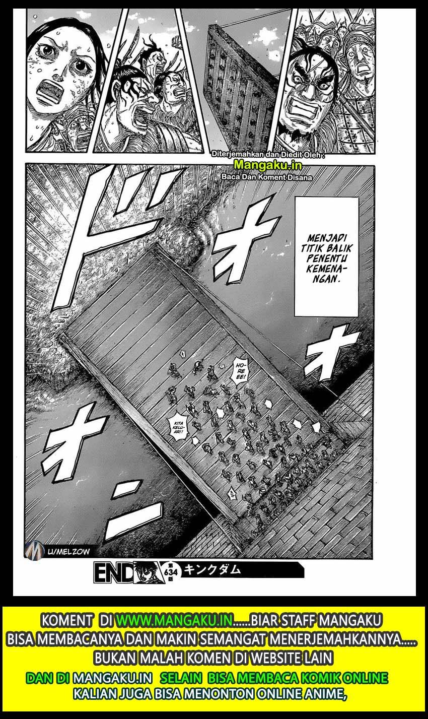 Kingdom Chapter 634 - halaman 21