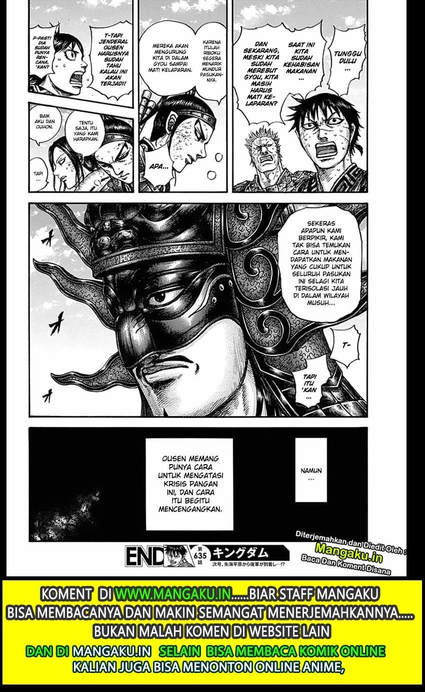 Kingdom Chapter 635 - halaman 22