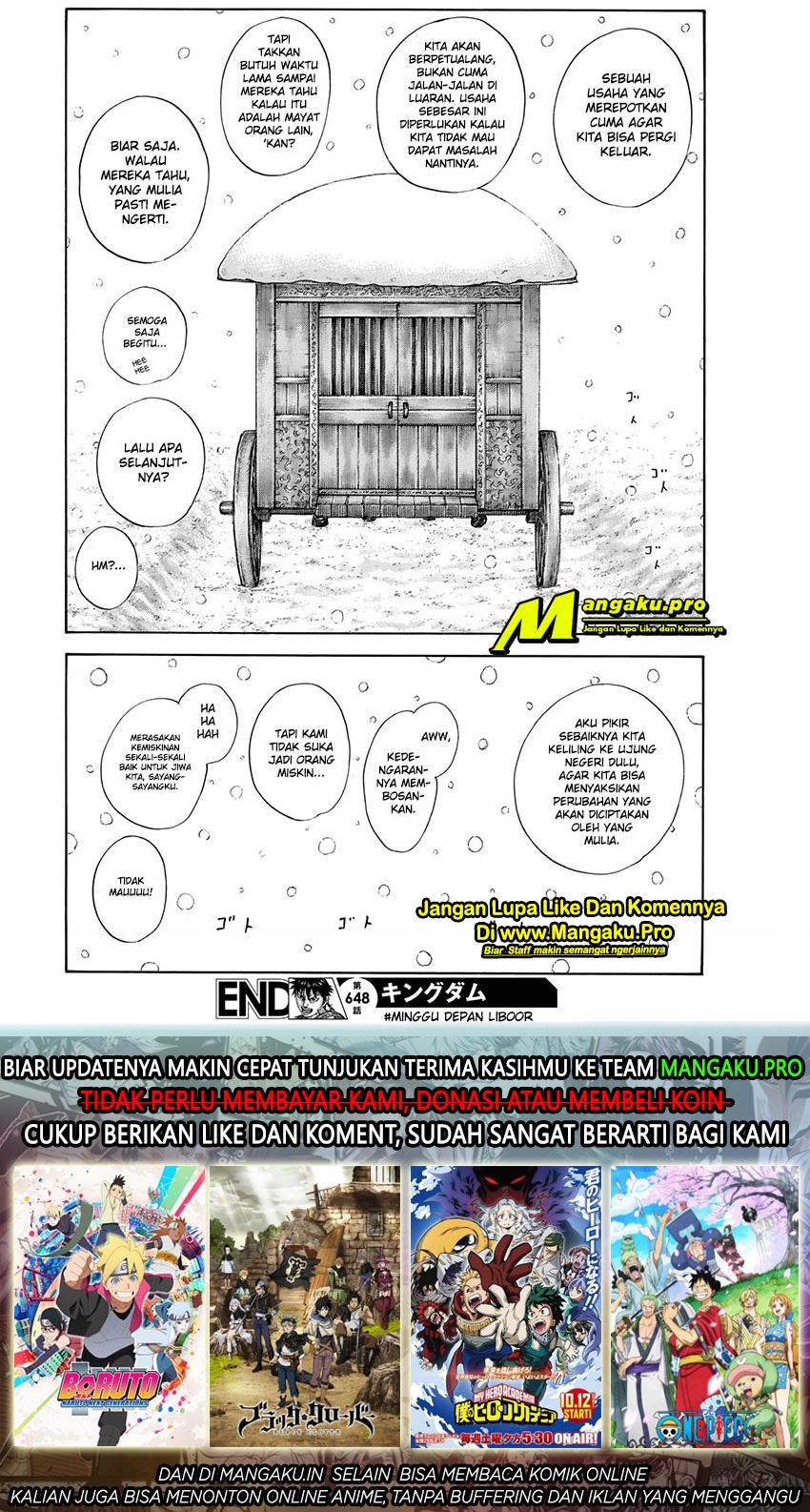 Kingdom Chapter 648 - halaman 20