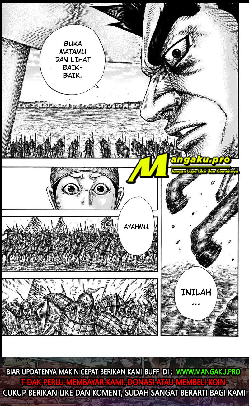 Kingdom Chapter 650 - halaman 17
