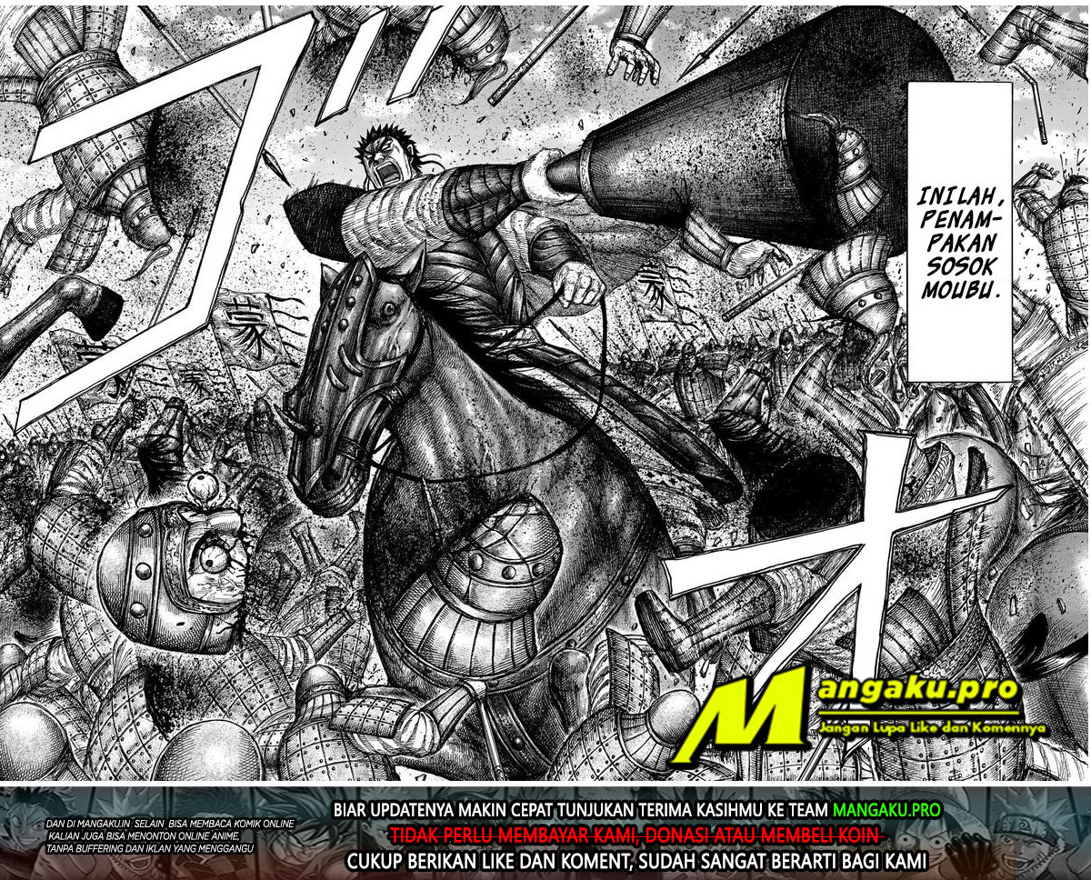 Kingdom Chapter 650 - halaman 18