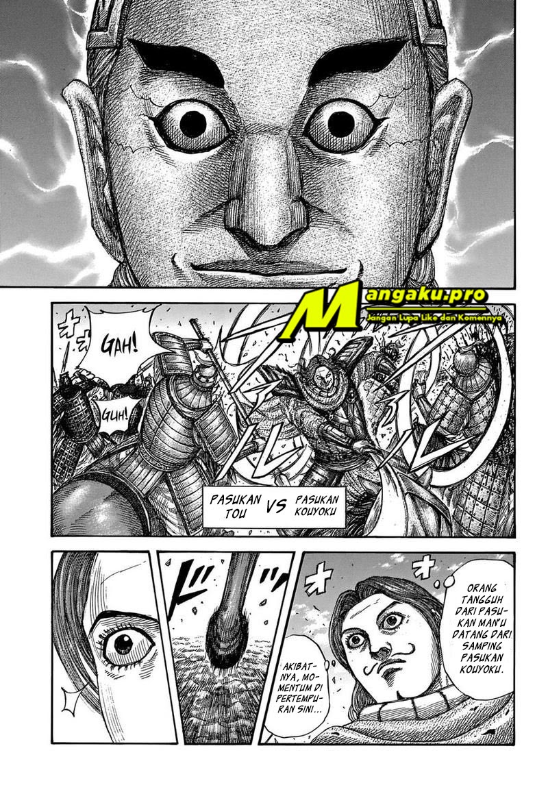 Kingdom Chapter 655 - halaman 8