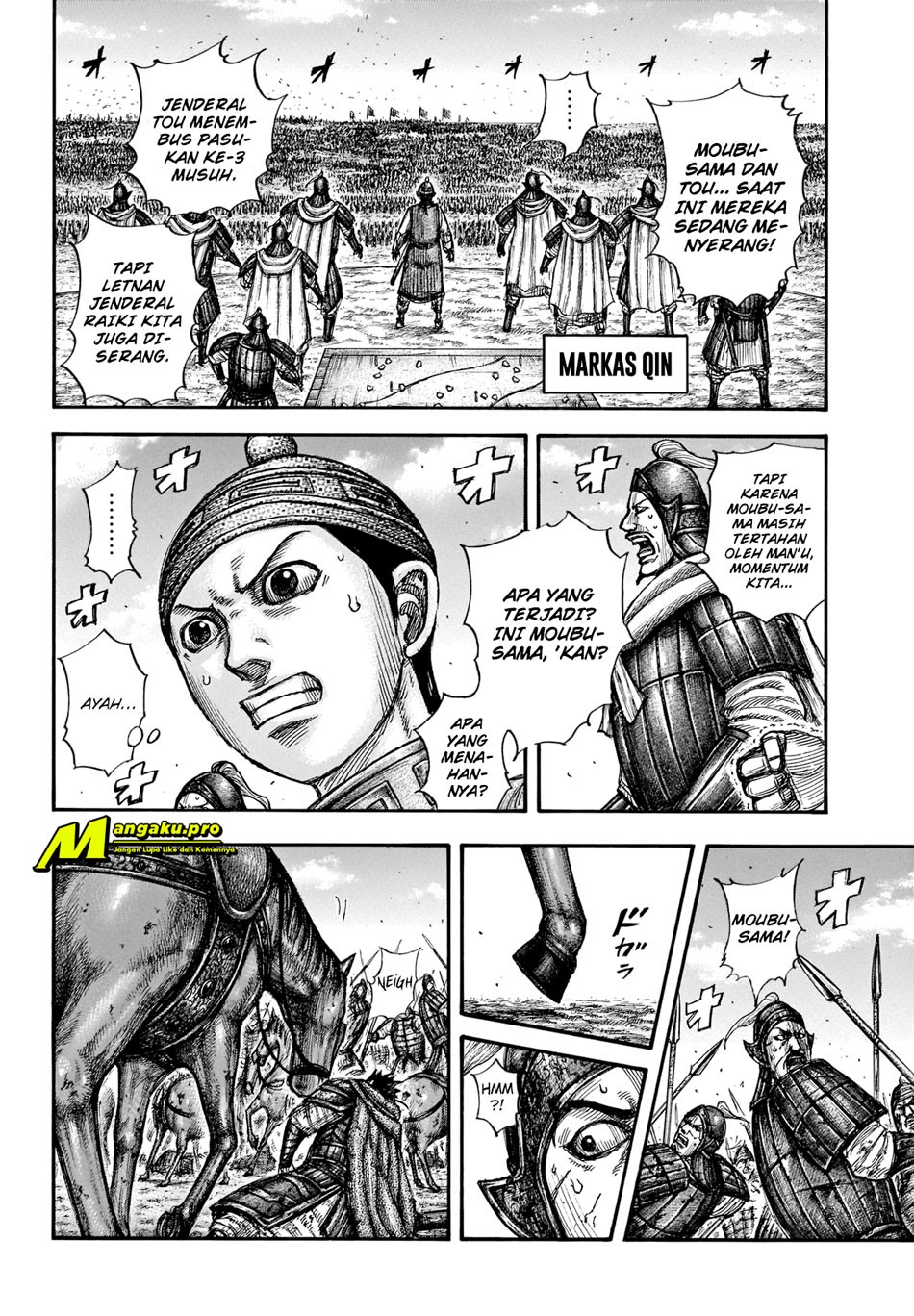 Kingdom Chapter 657 - halaman 4