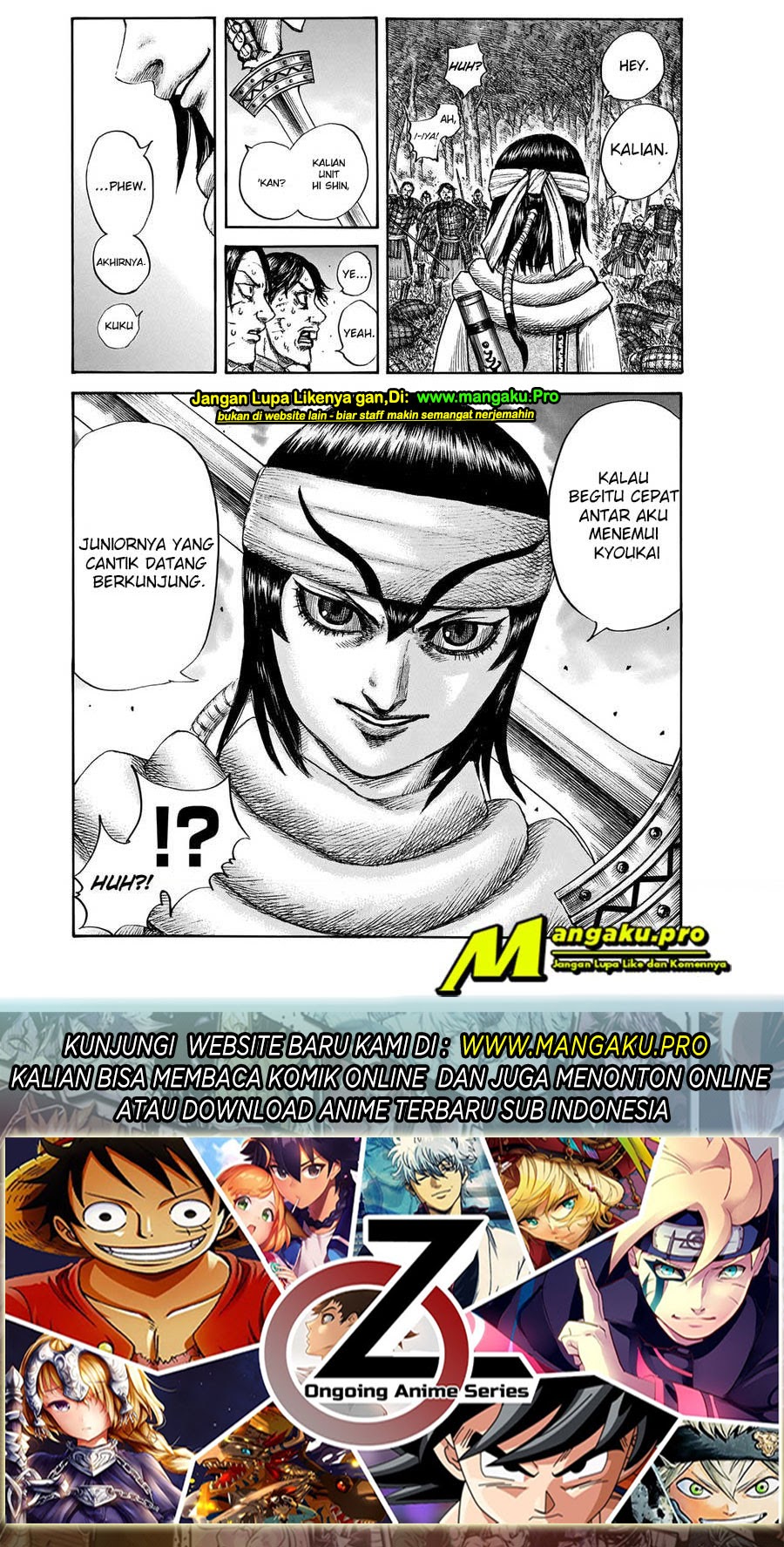 Kingdom Chapter 663 - halaman 18