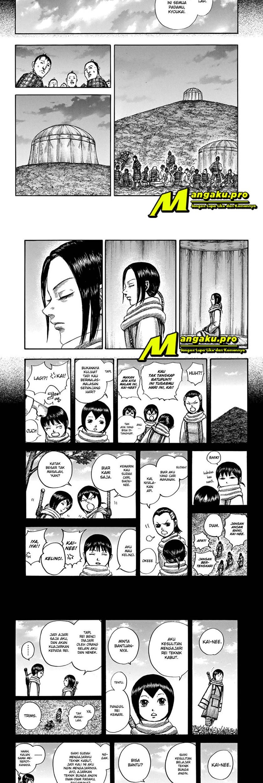 Kingdom Chapter 667 - halaman 3