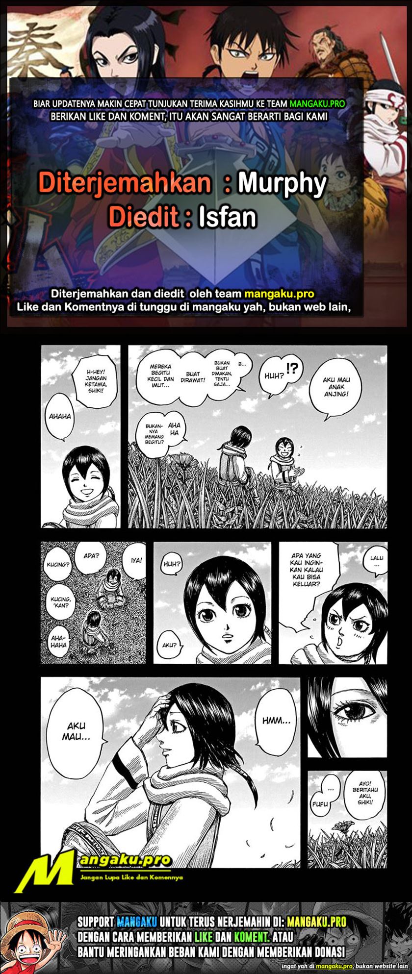 Kingdom Chapter 669 - halaman 1