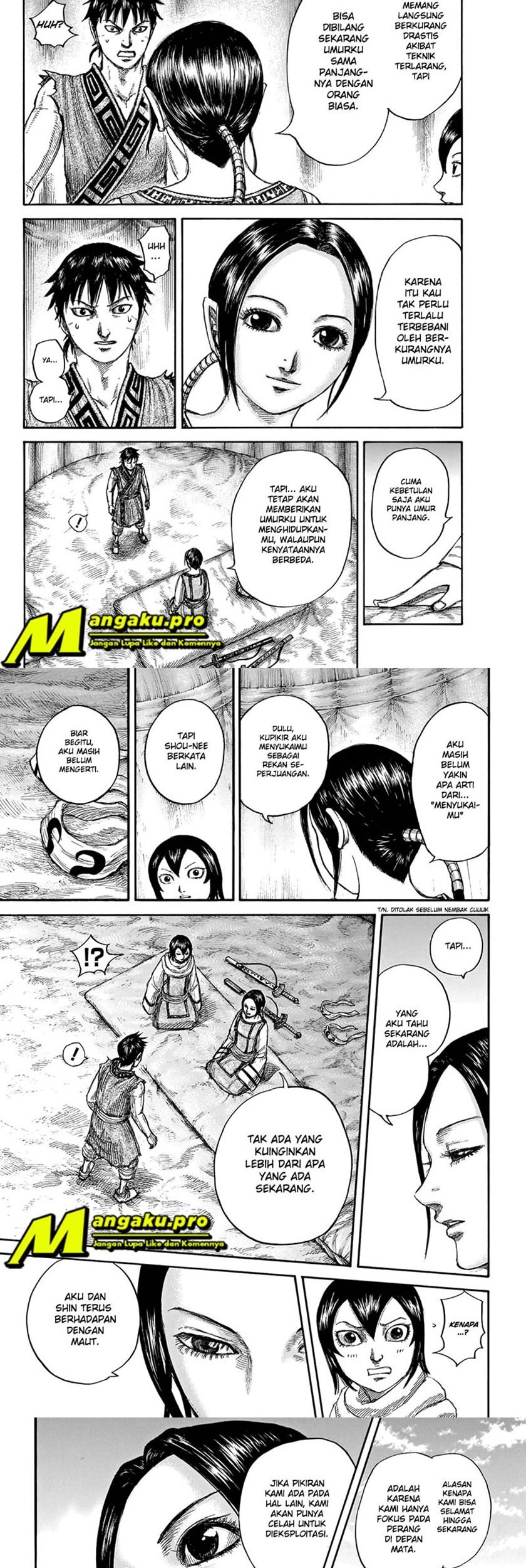 Kingdom Chapter 670 - halaman 8