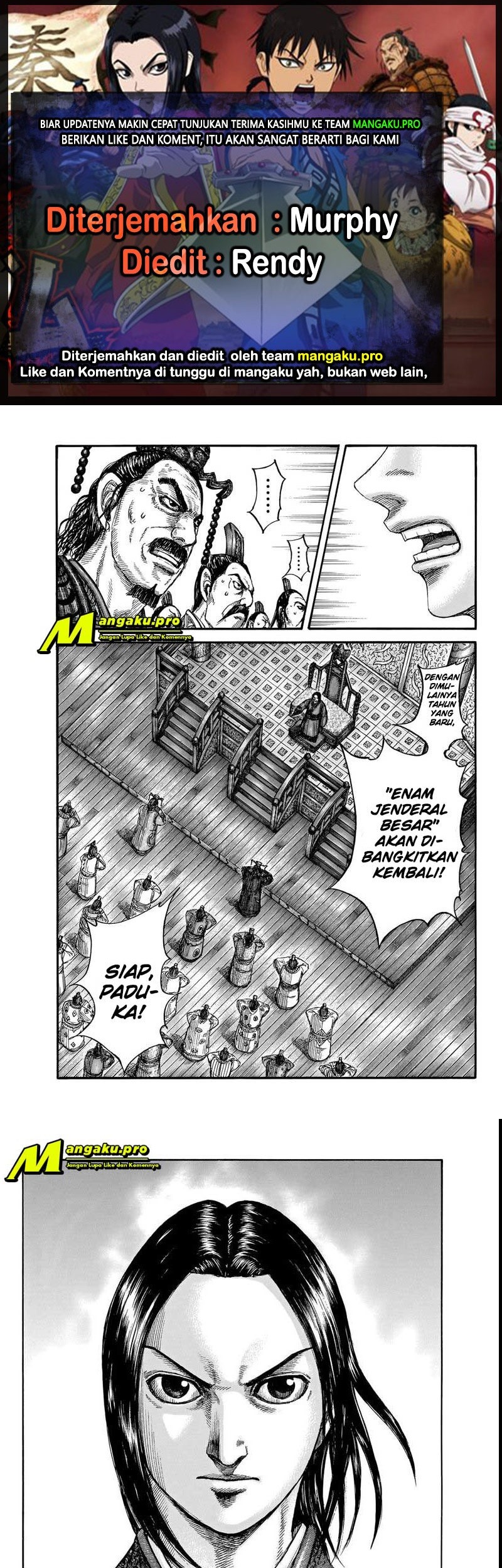 Kingdom Chapter 671 - halaman 1