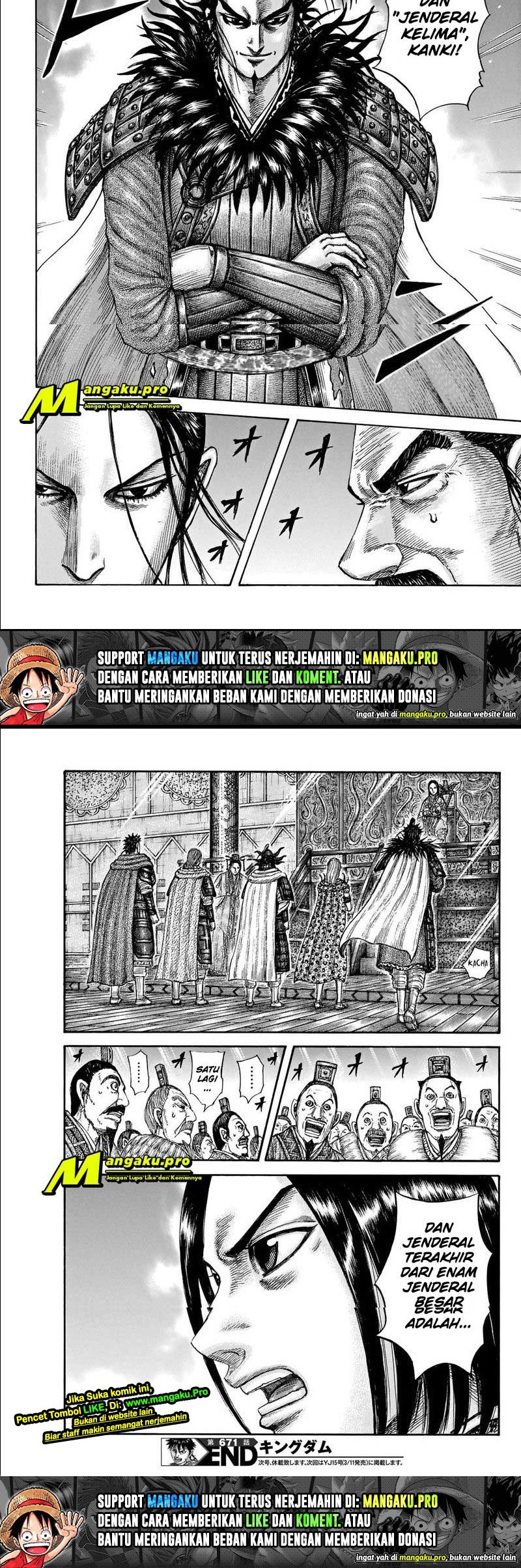 Kingdom Chapter 671 - halaman 11