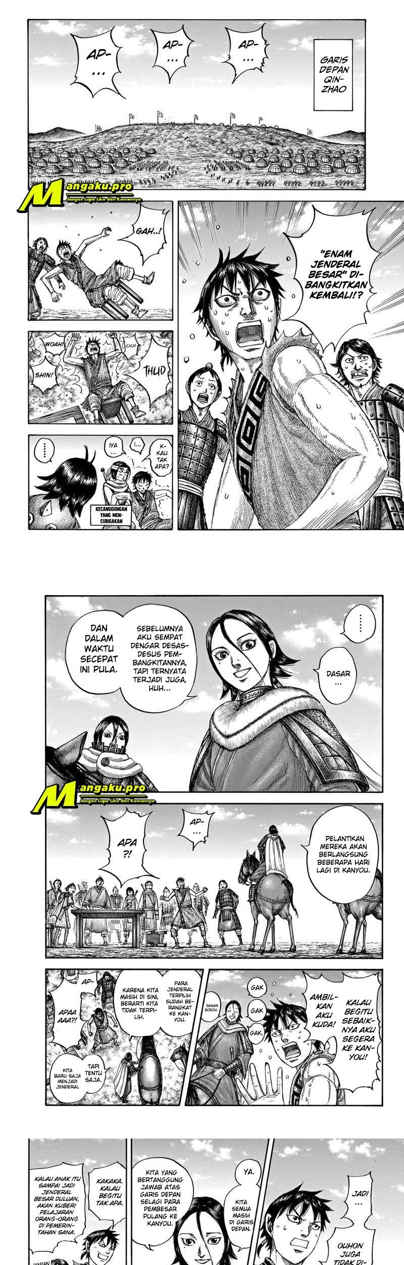 Kingdom Chapter 671 - halaman 4