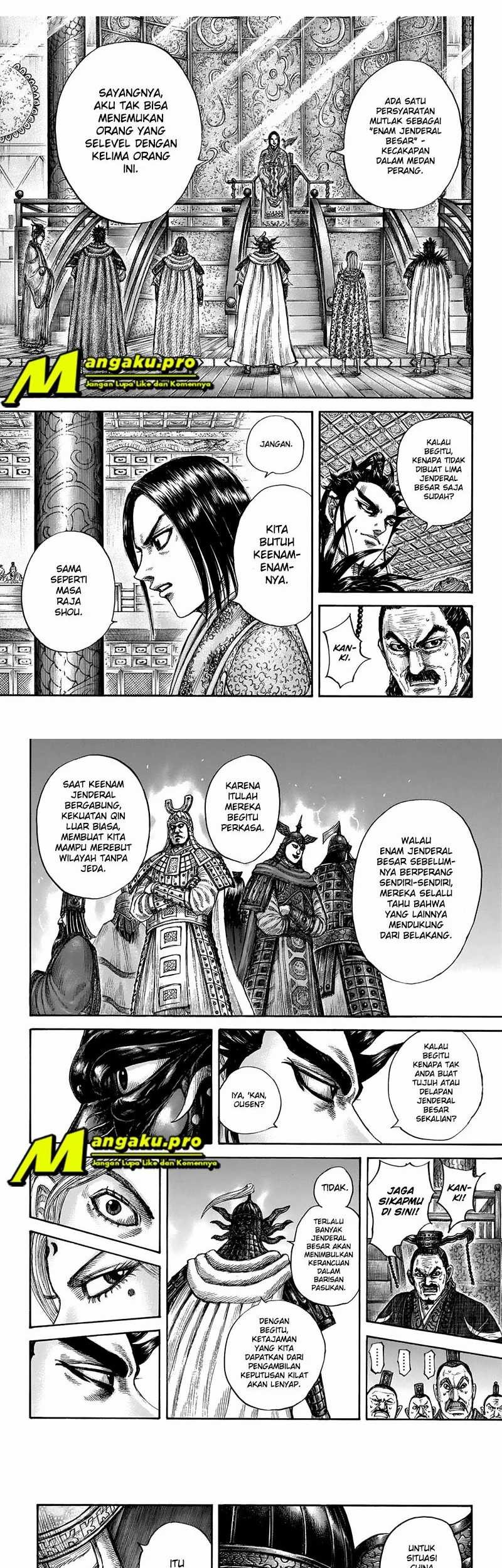 Kingdom Chapter 672 - halaman 4