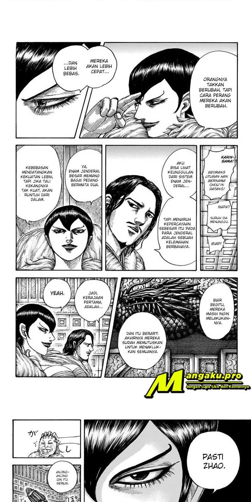 Kingdom Chapter 673 - halaman 4