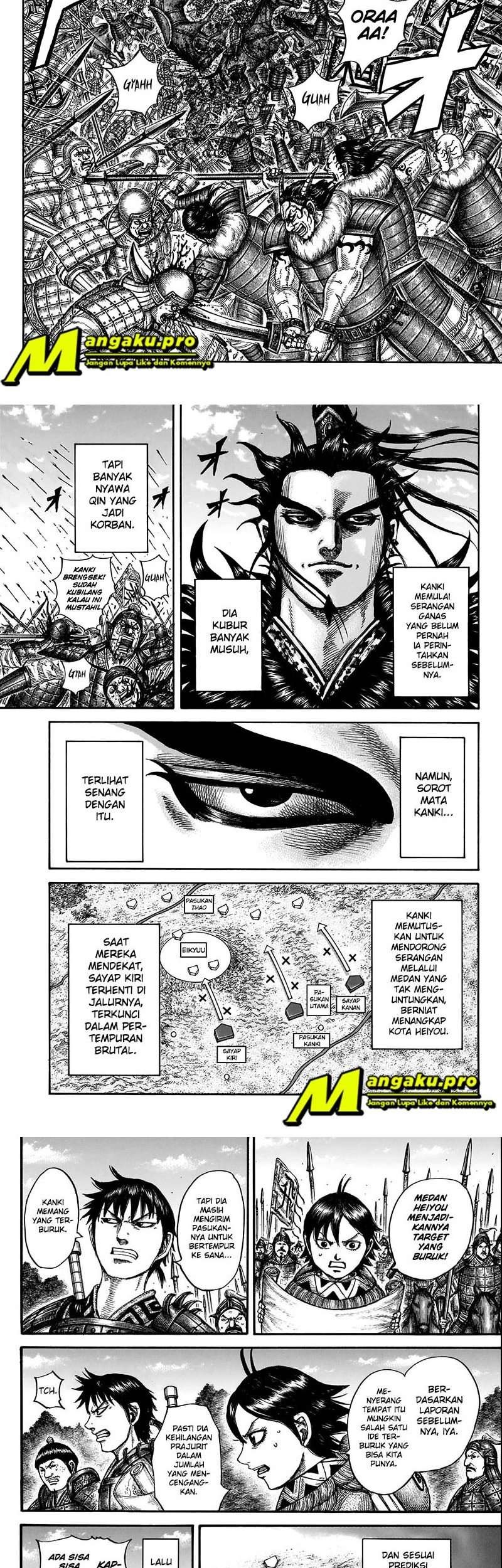Kingdom Chapter 674 - halaman 11