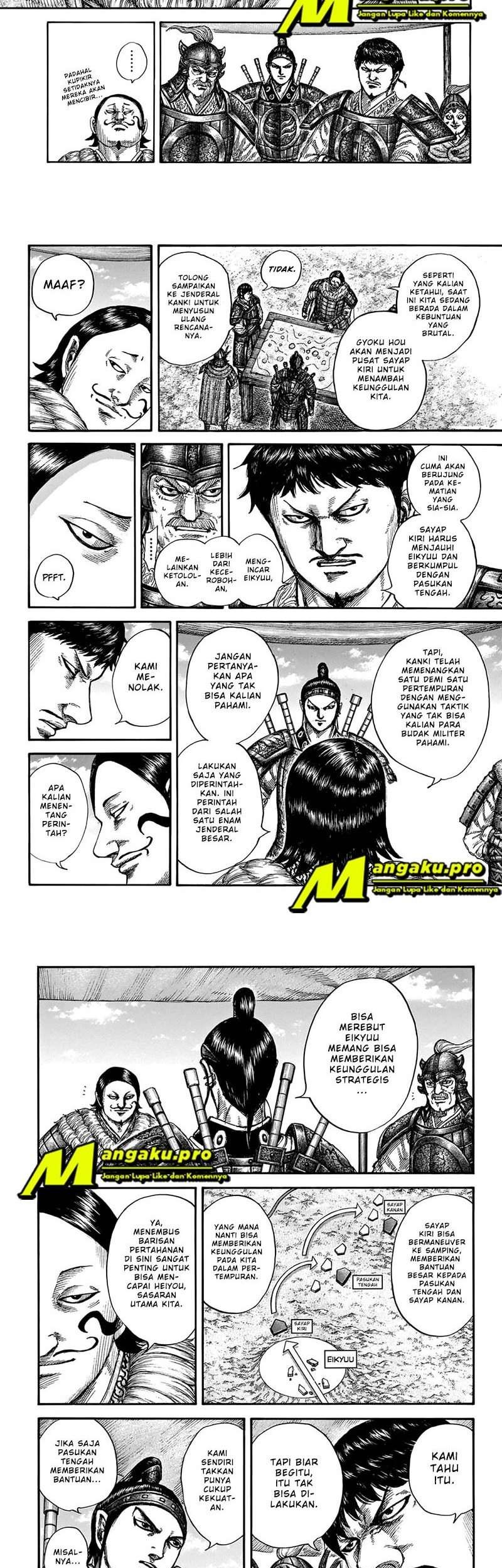 Kingdom Chapter 675 - halaman 3