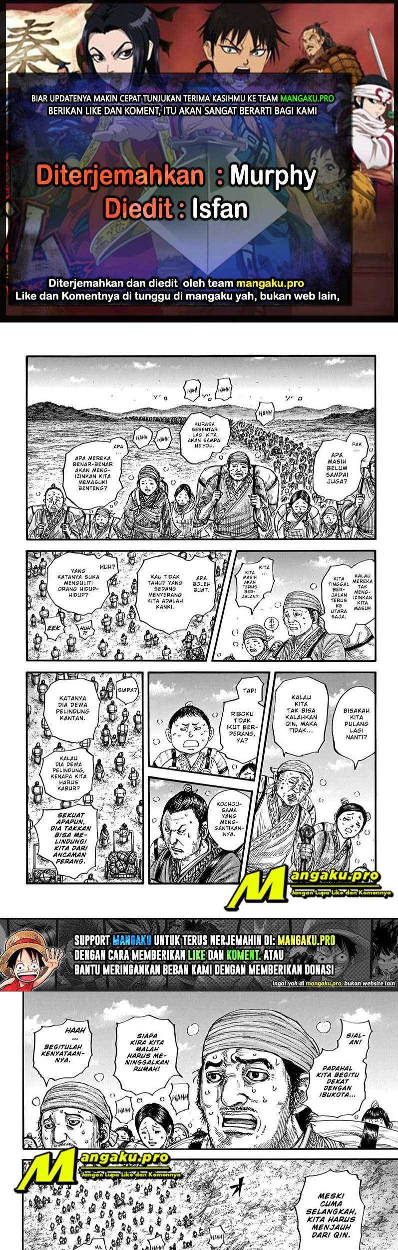 Kingdom Chapter 676 - halaman 1