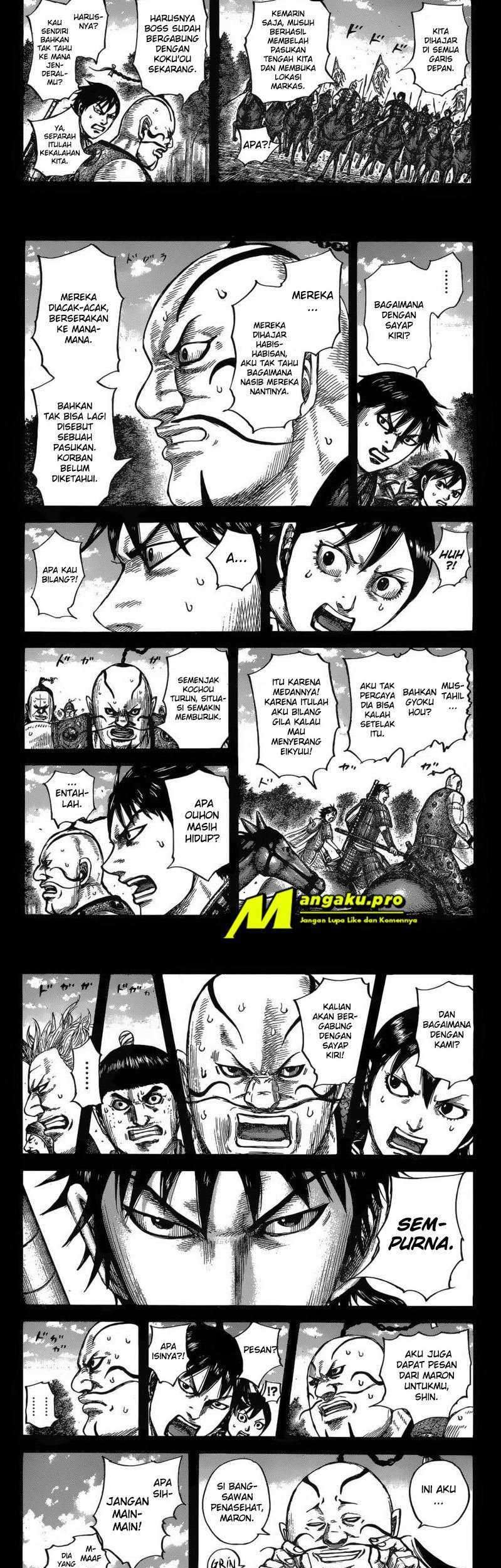 Kingdom Chapter 678 - halaman 3