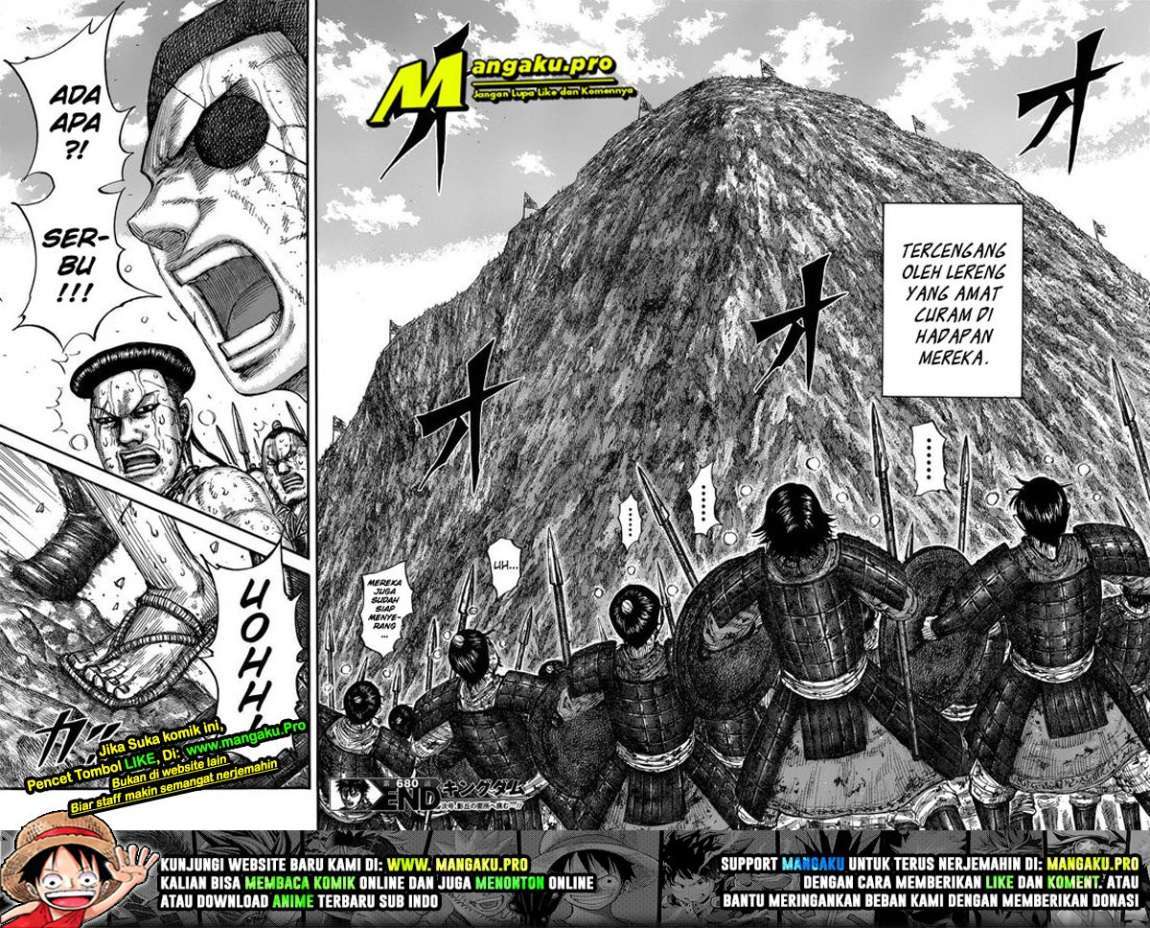 Kingdom Chapter 680 - halaman 12