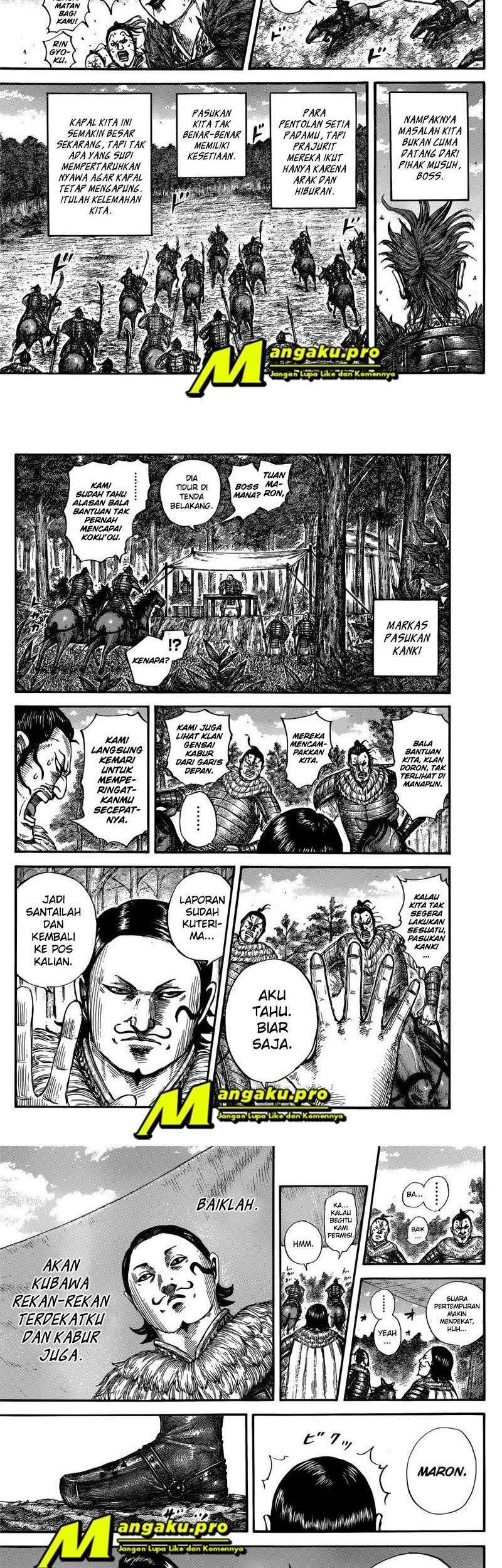 Kingdom Chapter 680 - halaman 5