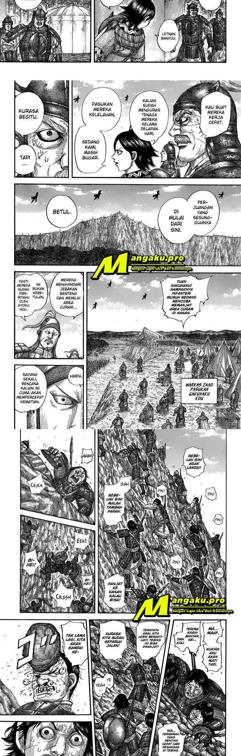 Kingdom Chapter 681 - halaman 3
