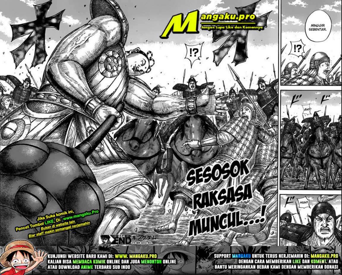 Kingdom Chapter 684 - halaman 10