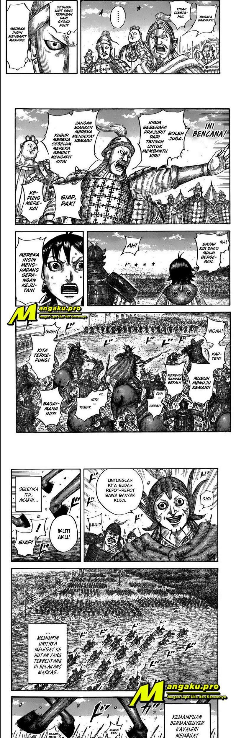 Kingdom Chapter 684 - halaman 6