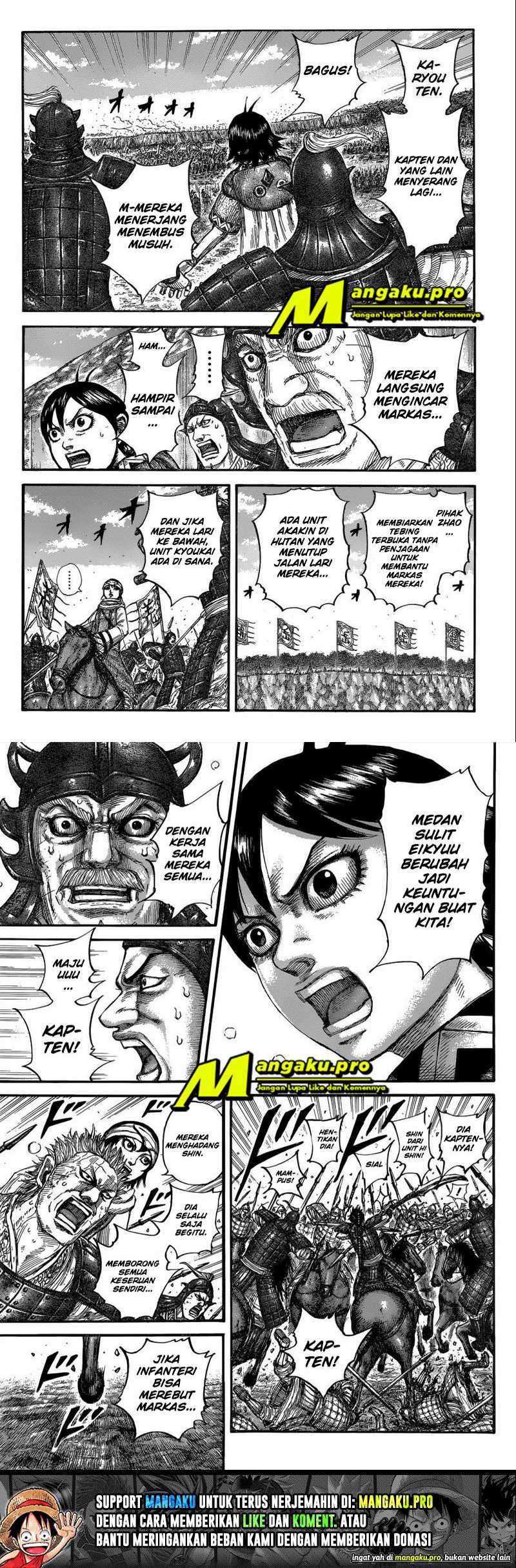 Kingdom Chapter 684 - halaman 9