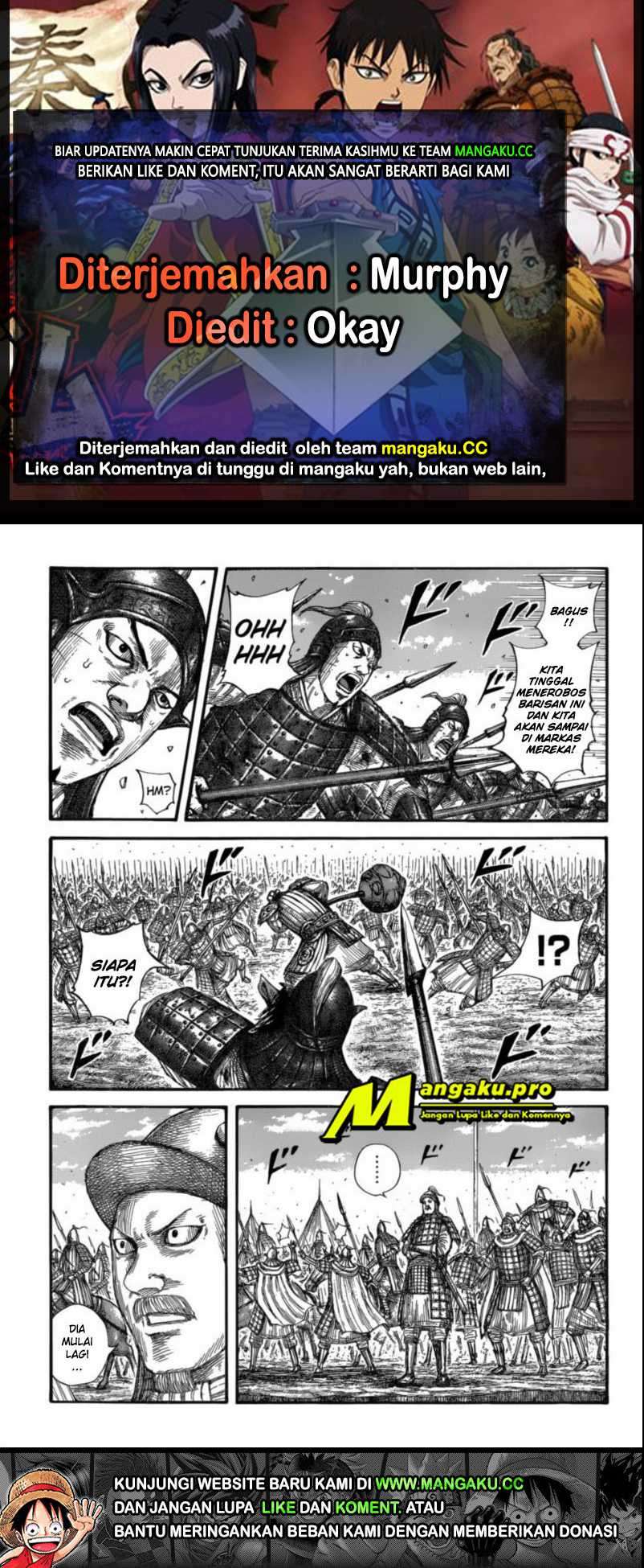 Kingdom Chapter 685 - halaman 1