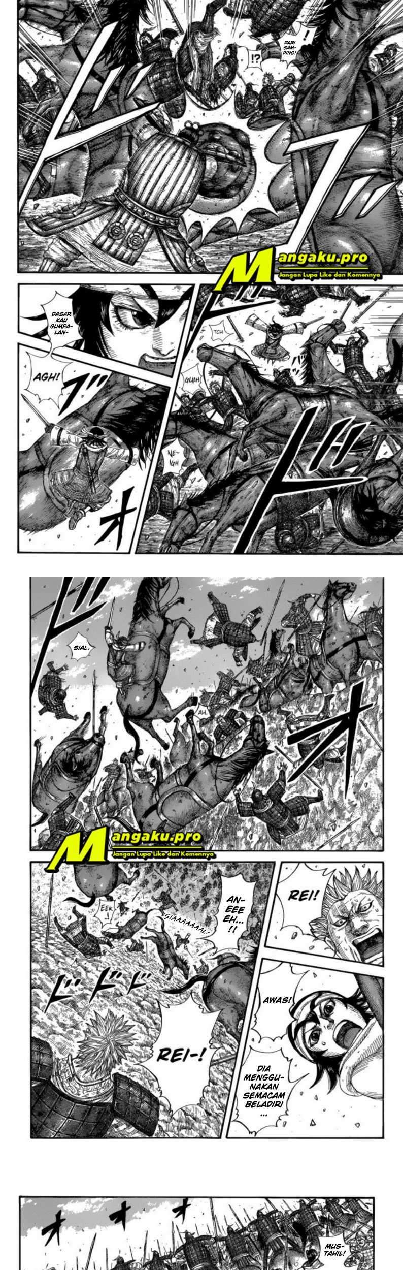 Kingdom Chapter 685 - halaman 3