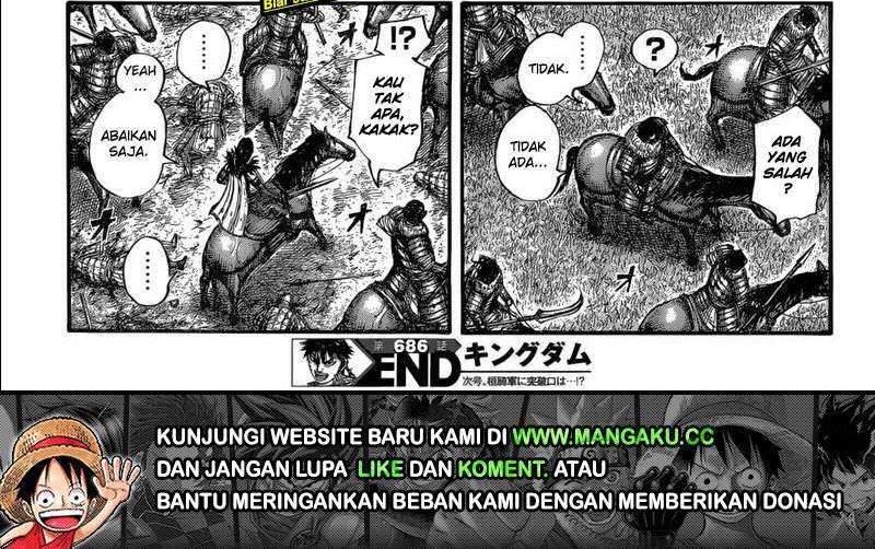 Kingdom Chapter 686 - halaman 12