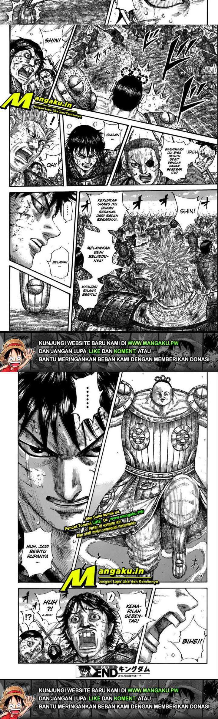 Kingdom Chapter 687 - halaman 11