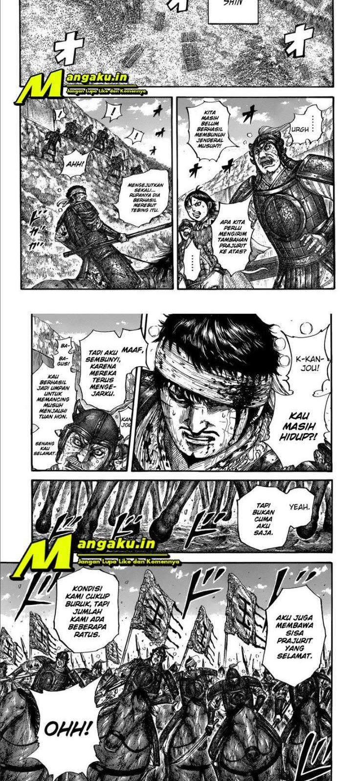 Kingdom Chapter 687 - halaman 8