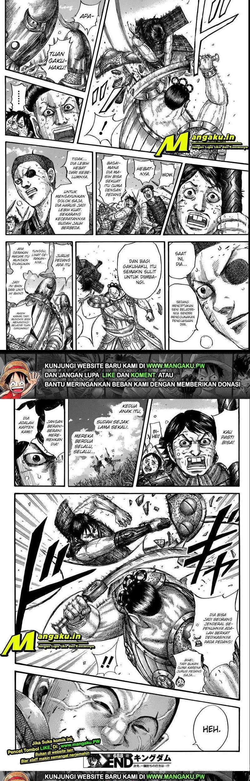 Kingdom Chapter 688 - halaman 11