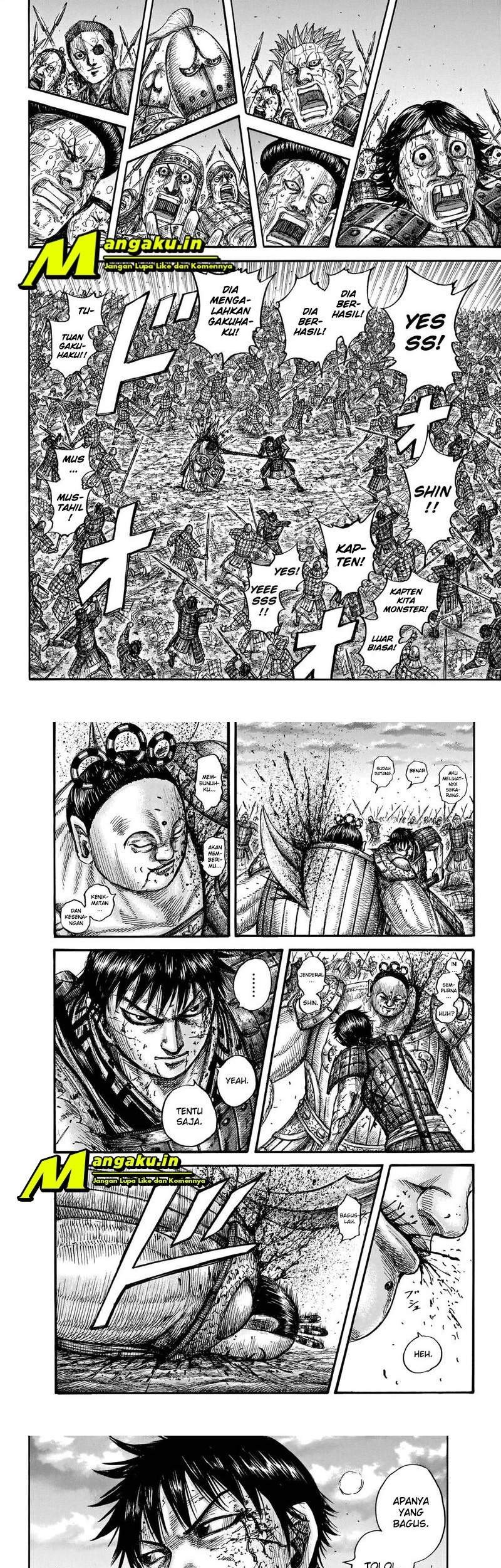 Kingdom Chapter 690 - halaman 3