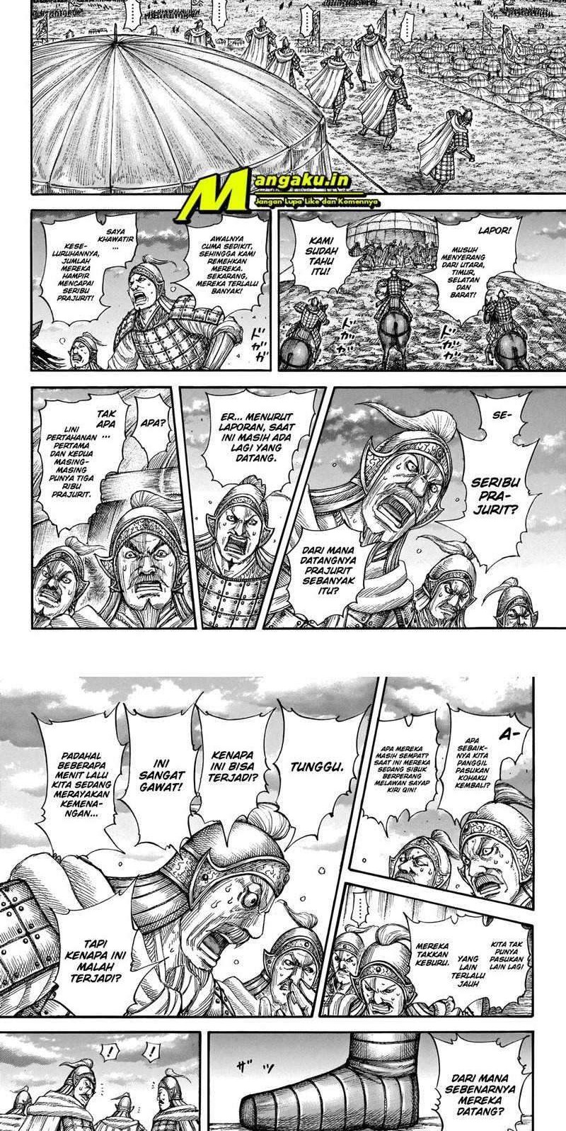 Kingdom Chapter 692 - halaman 4