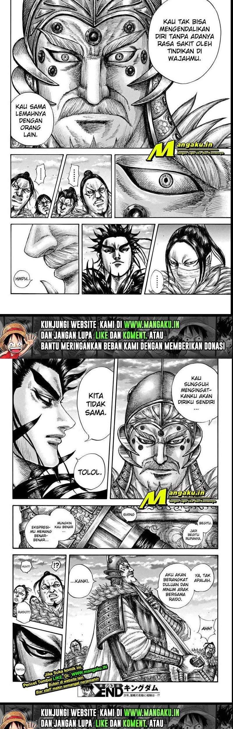 Kingdom Chapter 693 - halaman 11