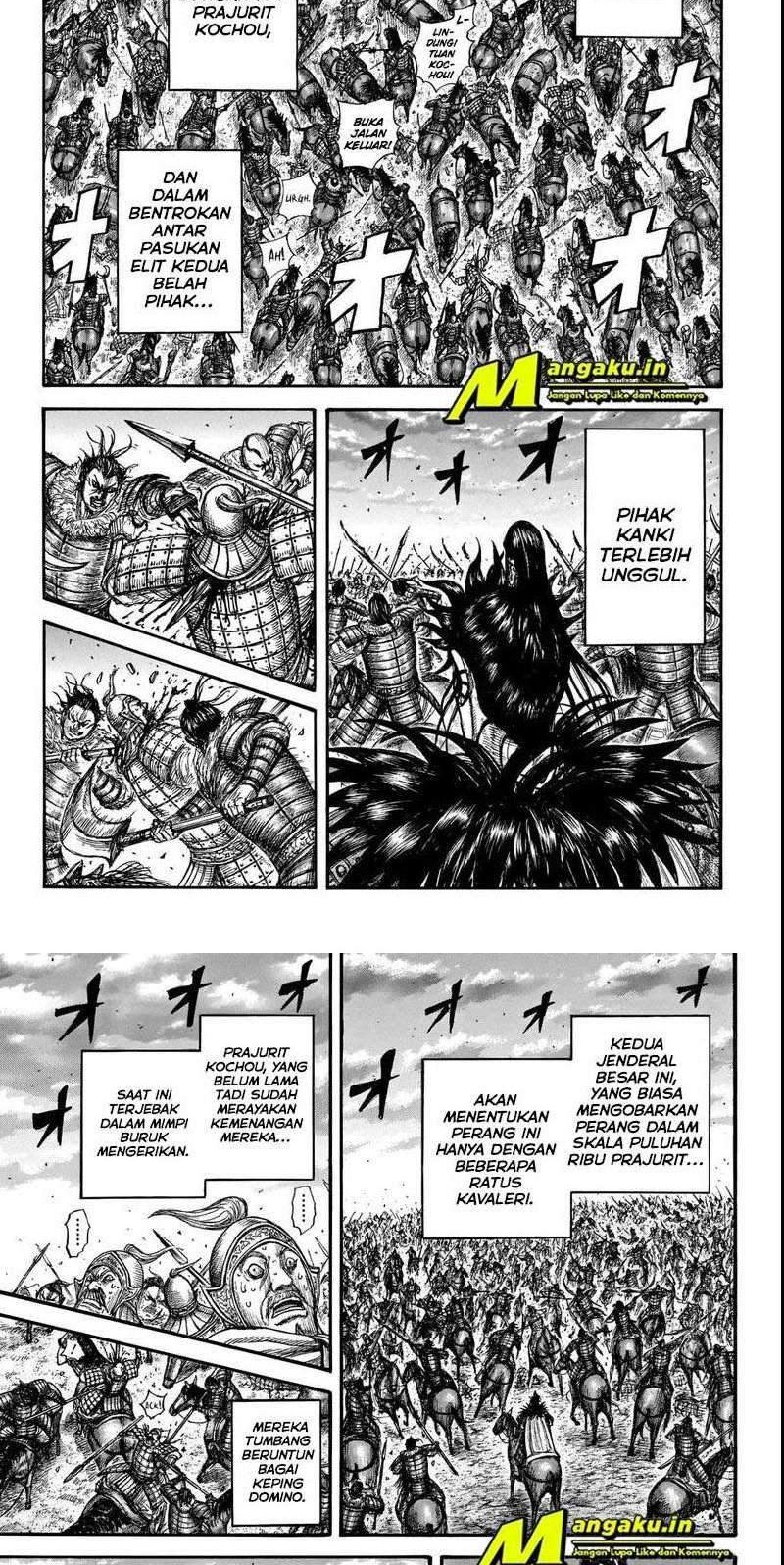 Kingdom Chapter 693 - halaman 4