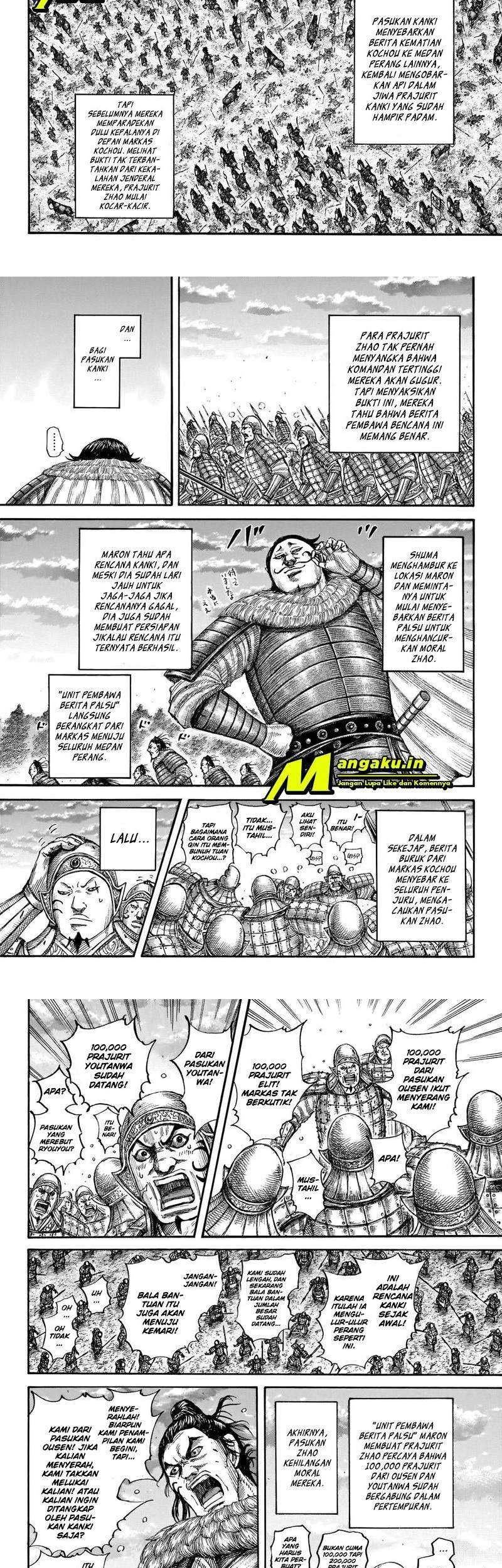 Kingdom Chapter 694 - halaman 10