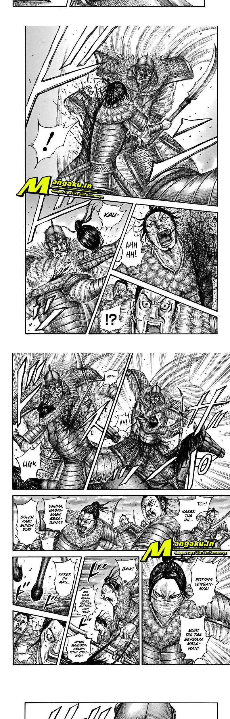 Kingdom Chapter 694 - halaman 3
