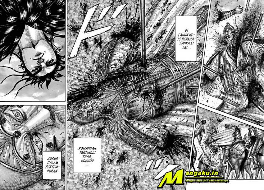 Kingdom Chapter 694 - halaman 7