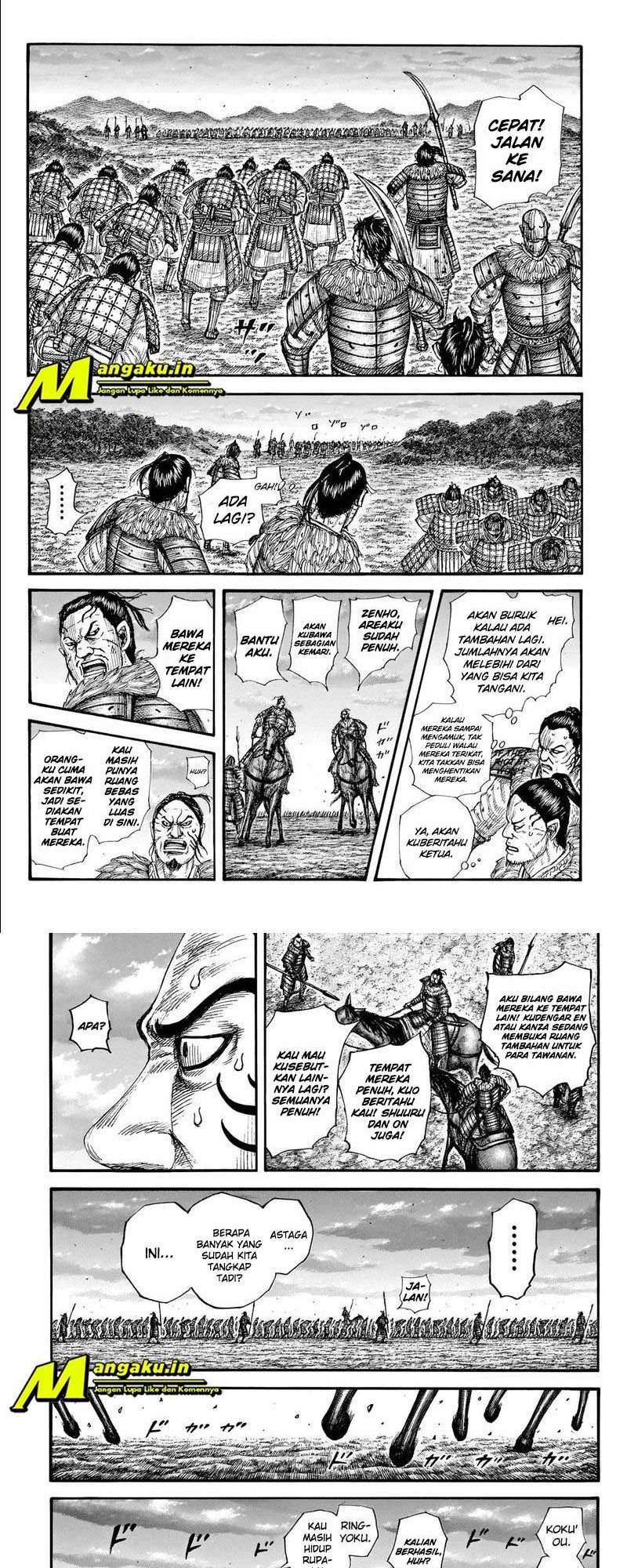 Kingdom Chapter 695 - halaman 2