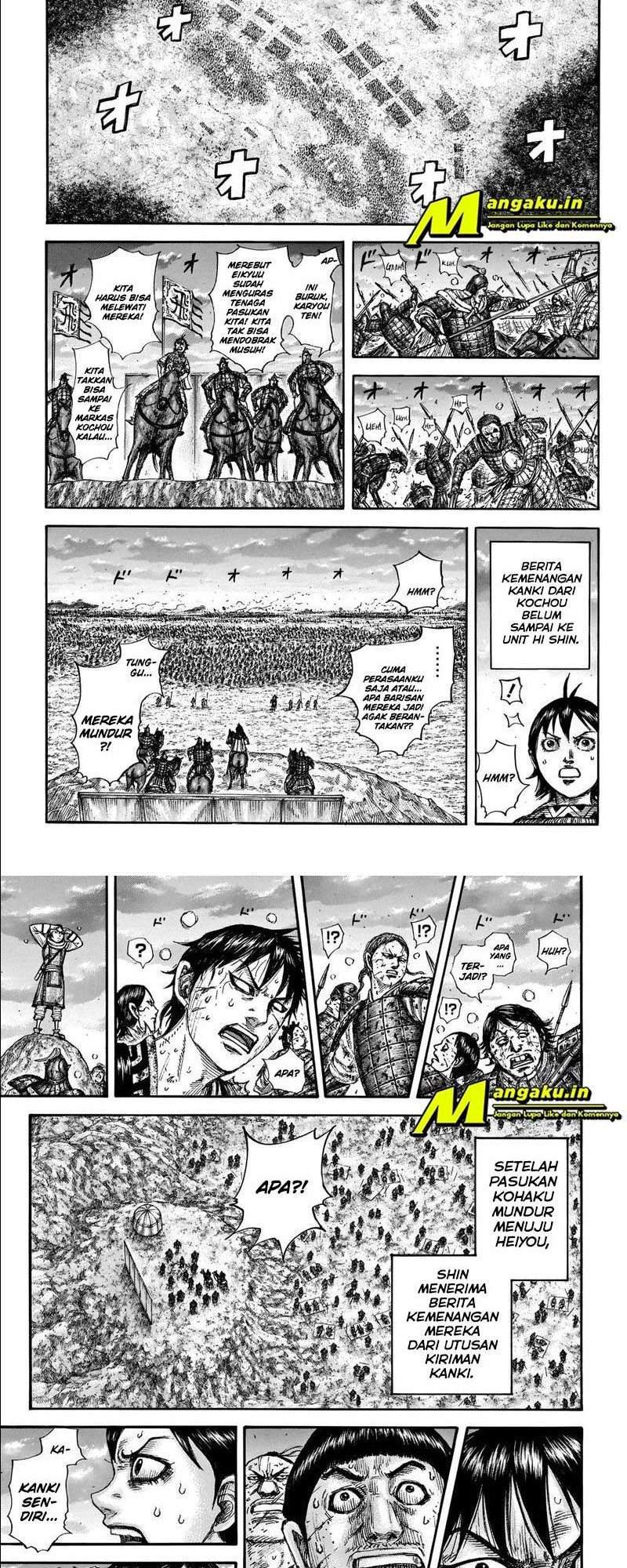 Kingdom Chapter 695 - halaman 5