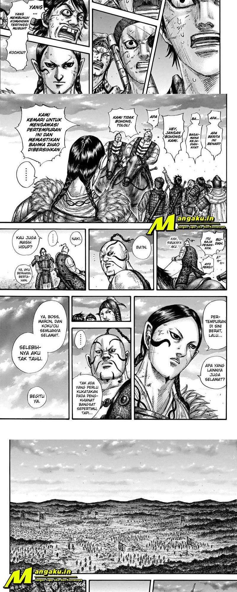 Kingdom Chapter 695 - halaman 6