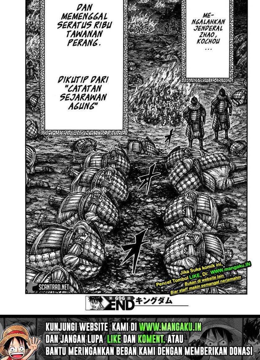 Kingdom Chapter 696 - halaman 21