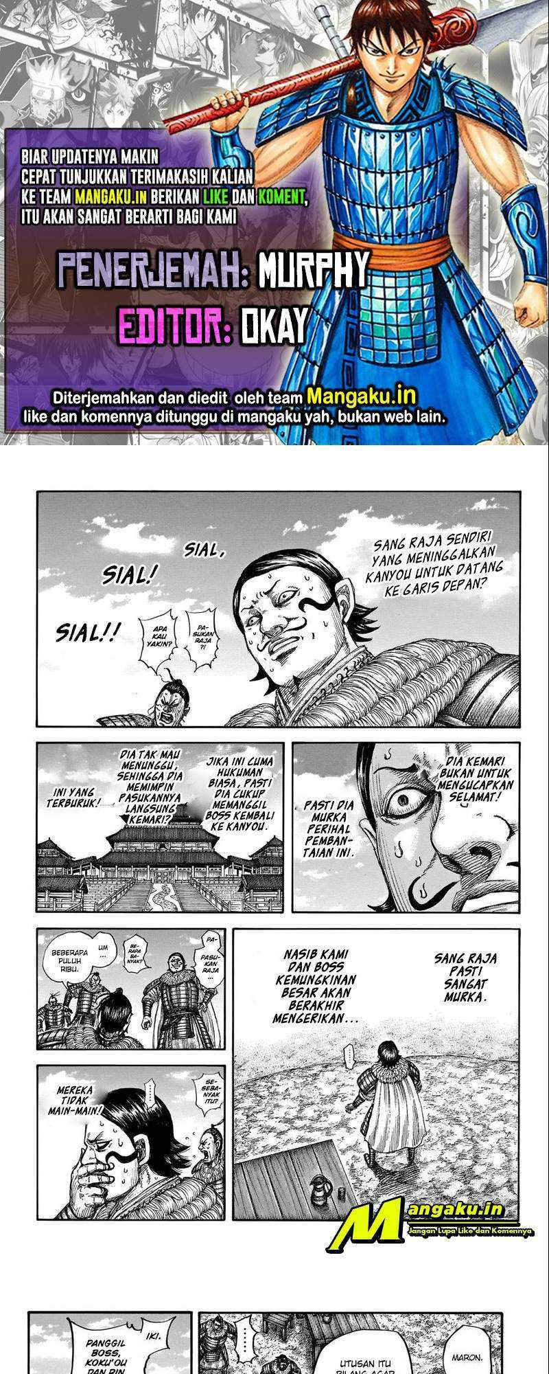 Kingdom Chapter 698 - halaman 1