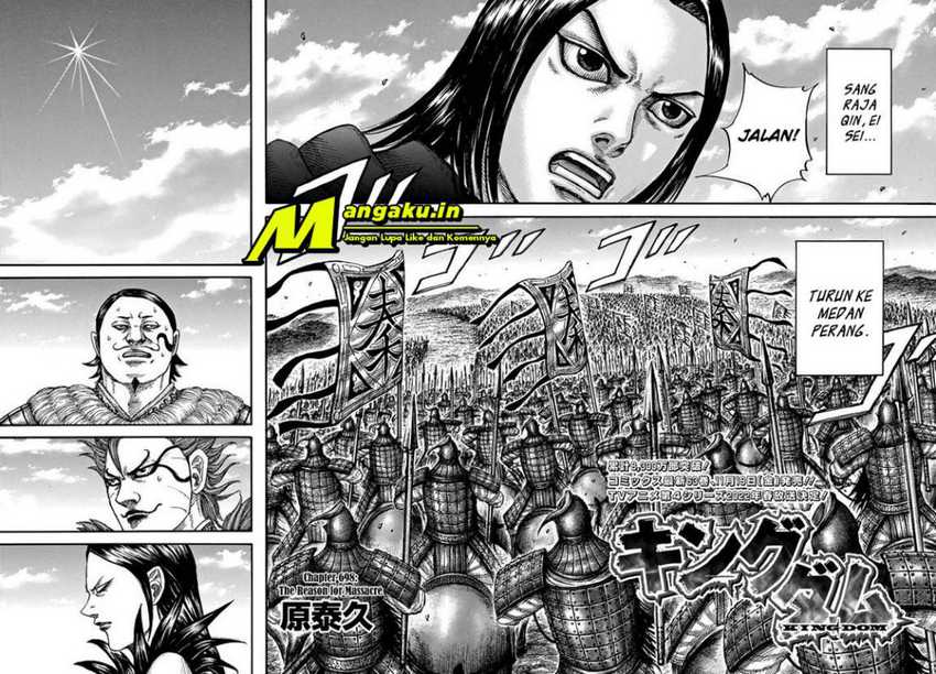 Kingdom Chapter 698 - halaman 4