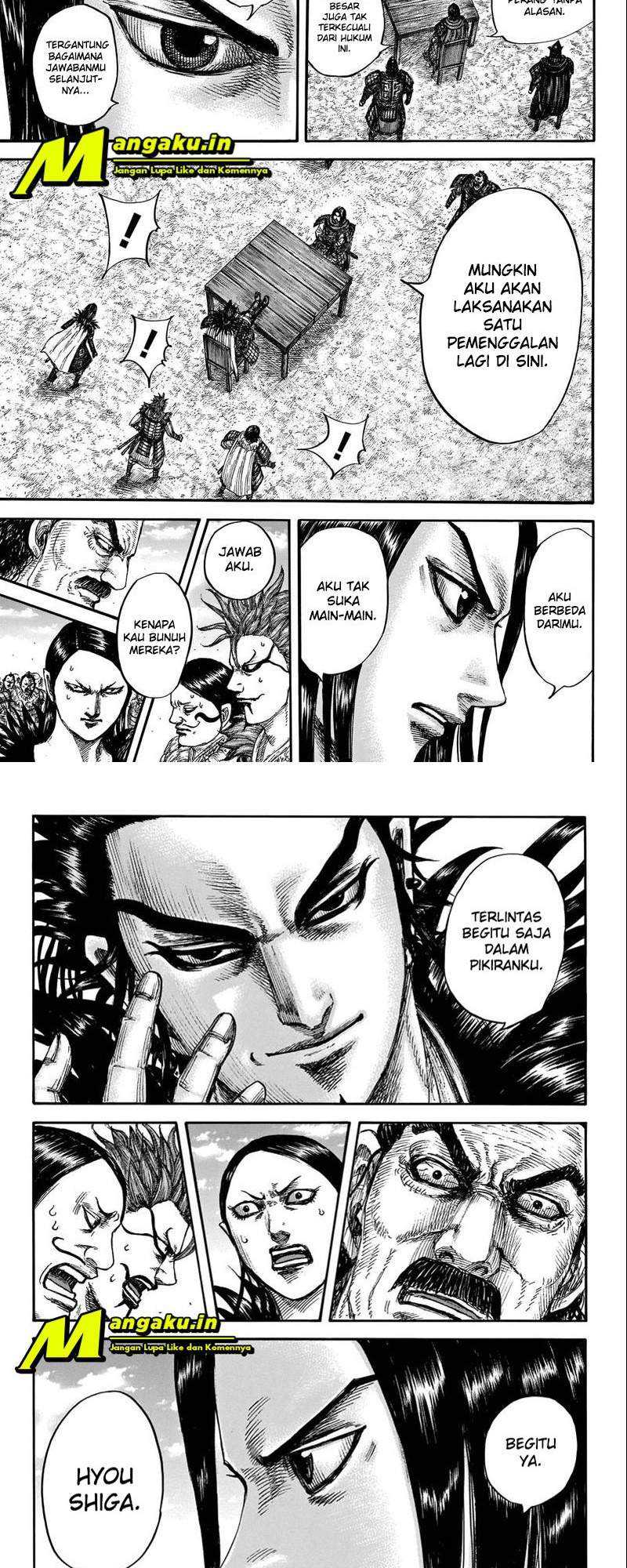 Kingdom Chapter 698 - halaman 8