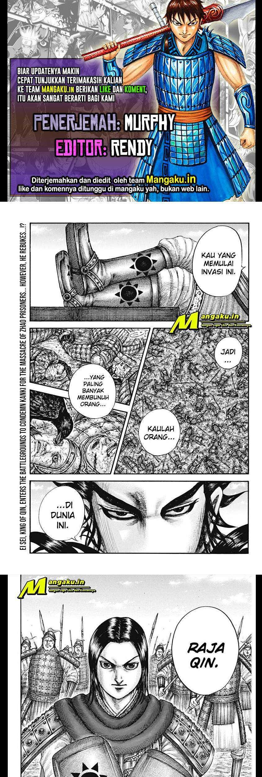 Kingdom Chapter 699 - halaman 1